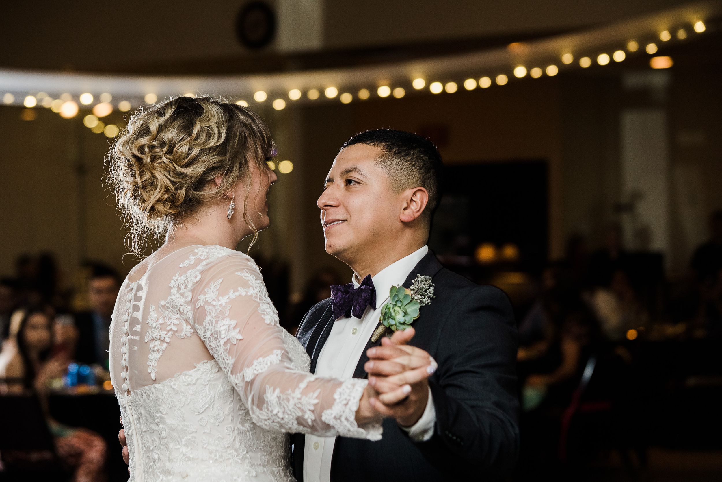 First dance of bride and groom by Hudson Valley photographer