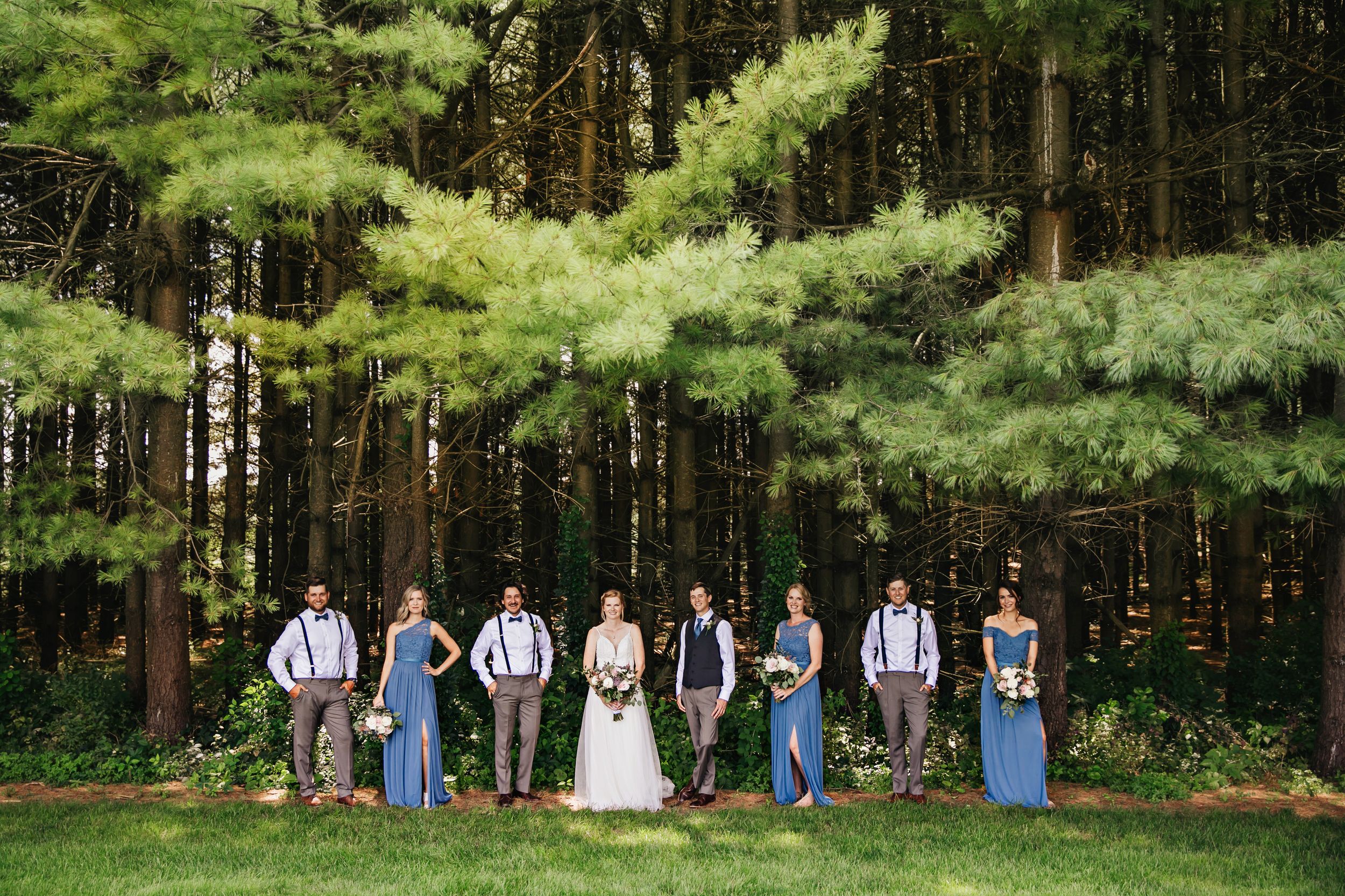 Charming rustic backyard wedding in Mount Brydges Ontario by London photographer Shawn Van Daele