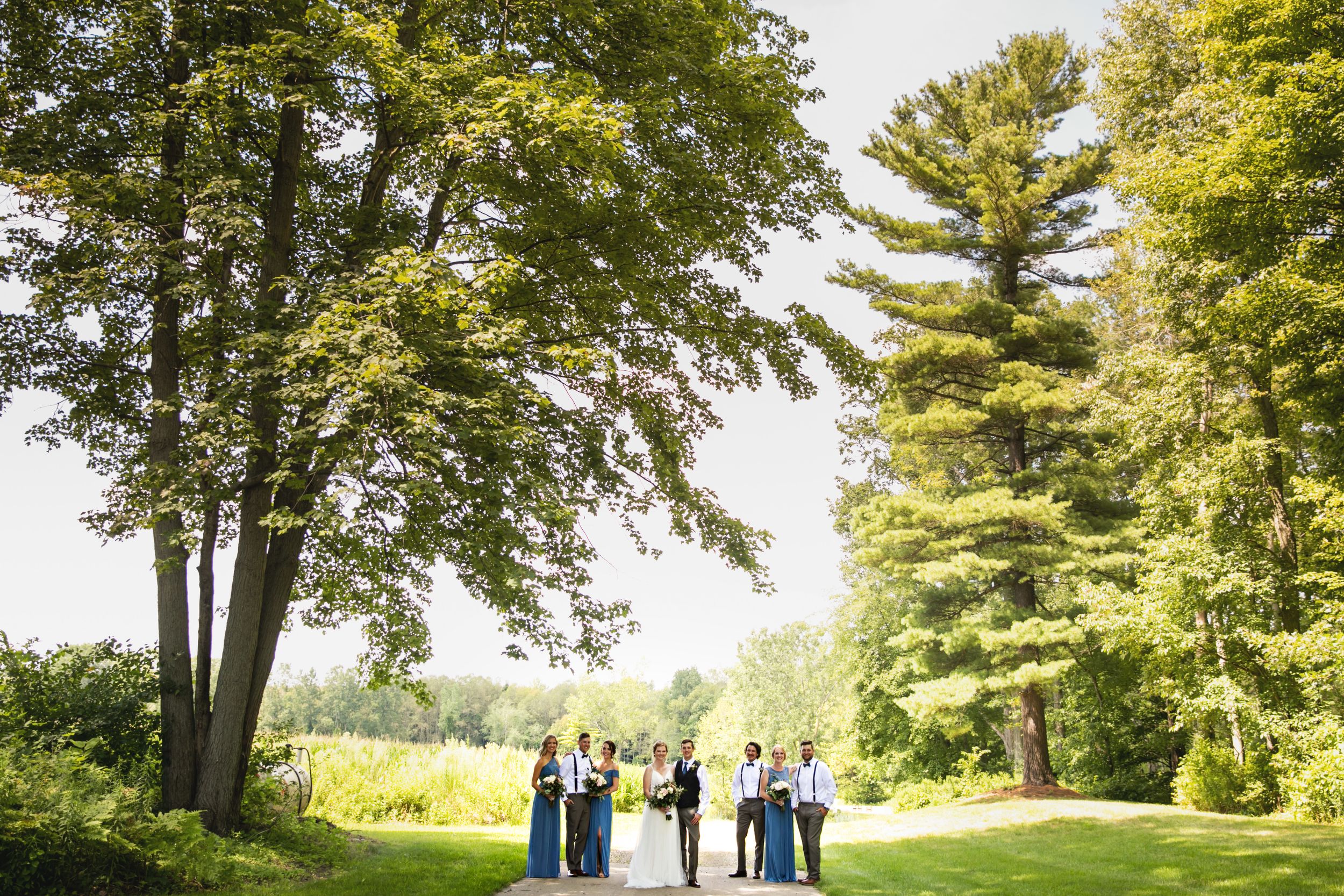 Charming rustic backyard wedding in Mount Brydges Ontario by London photographer Shawn Van Daele