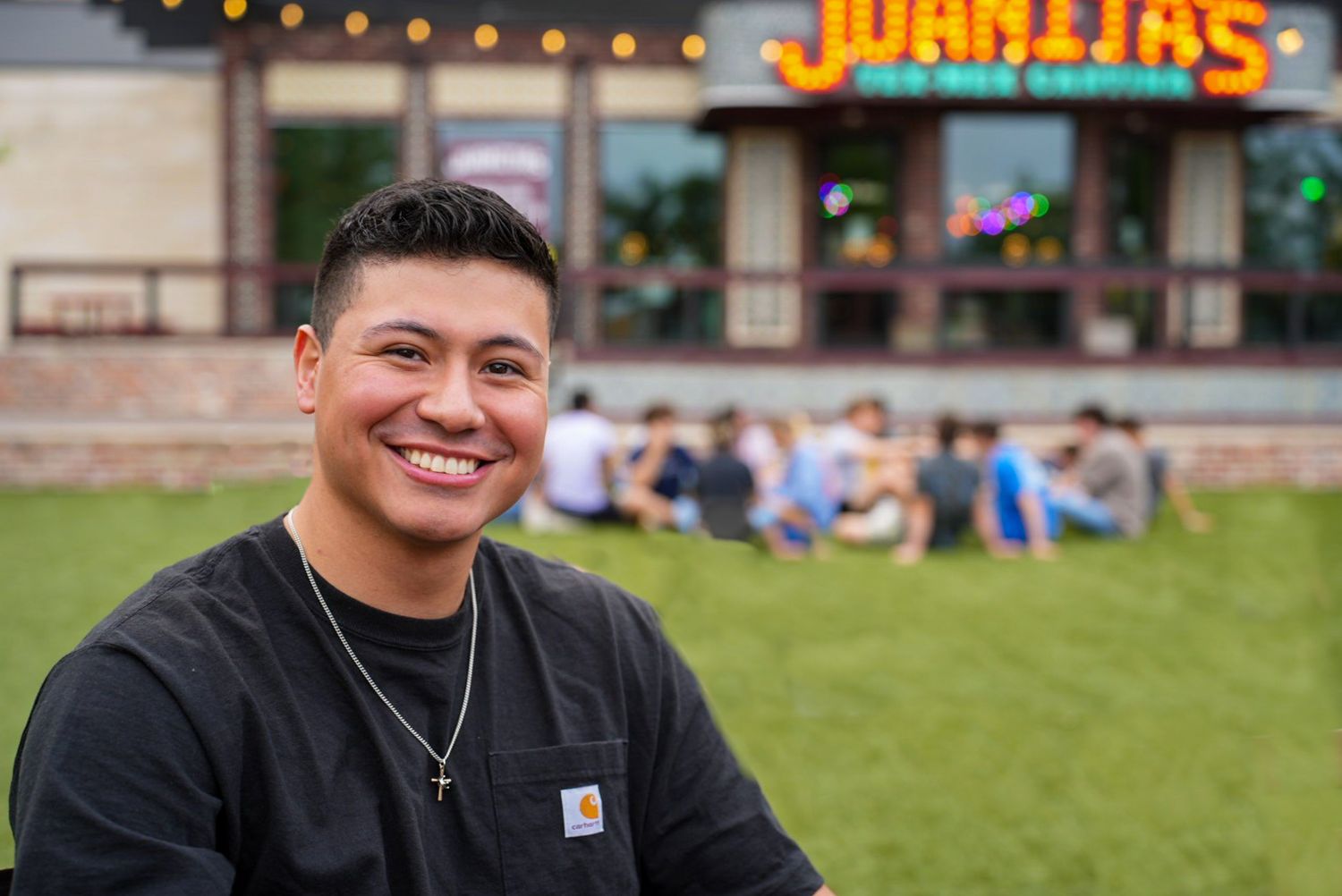 Man-Juanita's-grass-century square-Texas-Texas A&M
