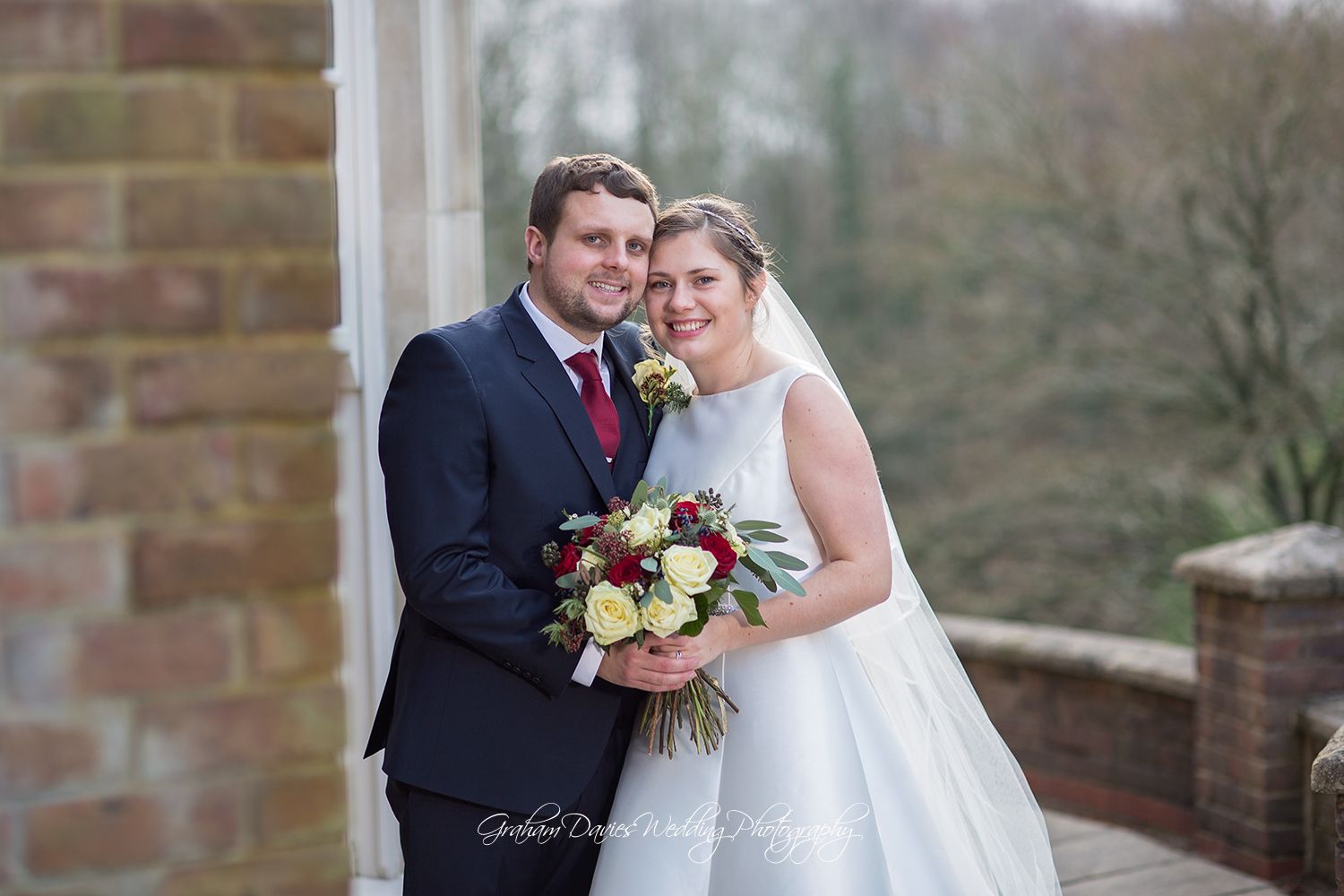 DeCourceys Wedding bride and groom photo