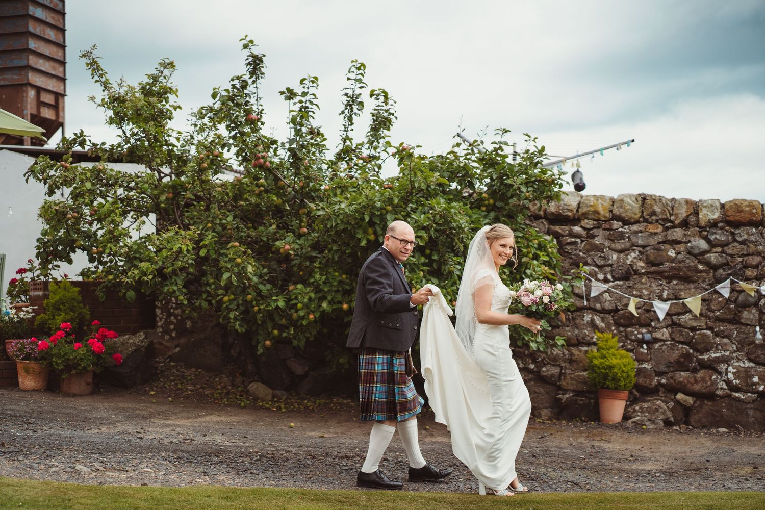 Walking down the aisle your own Backyard, Wedding Photography