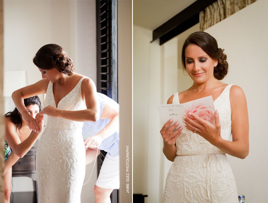 secrets maroma beach wedding photos 4