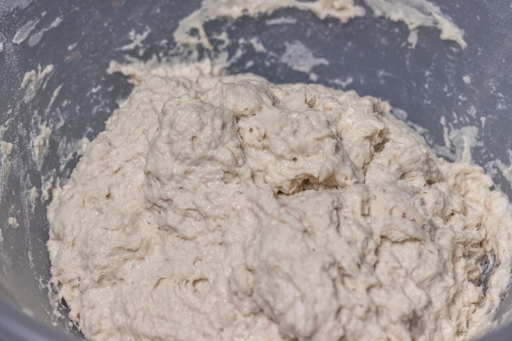 Sourdough Kneading - Photo by © Reka Csulak
