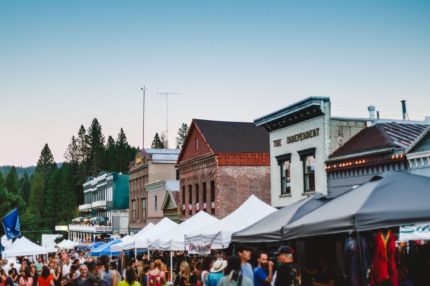 Nevada city summer nights