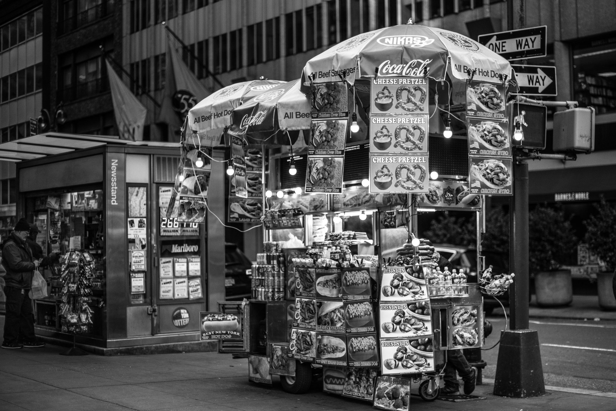 NYC is known for awesome street vendors on every corner