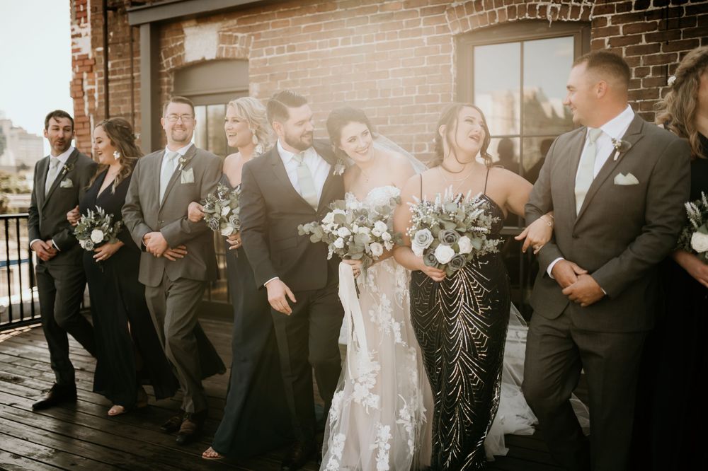 Wedding Photography Downtown Jacksonville Florida at Brick and Beam