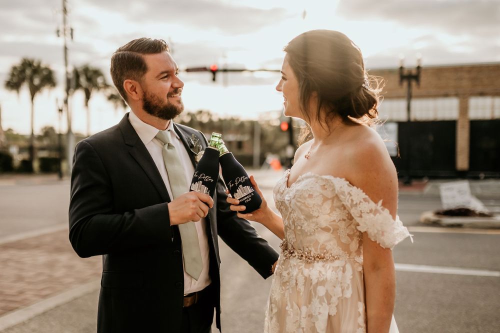 Wedding Photography Downtown Jacksonville Florida at Brick and Beam