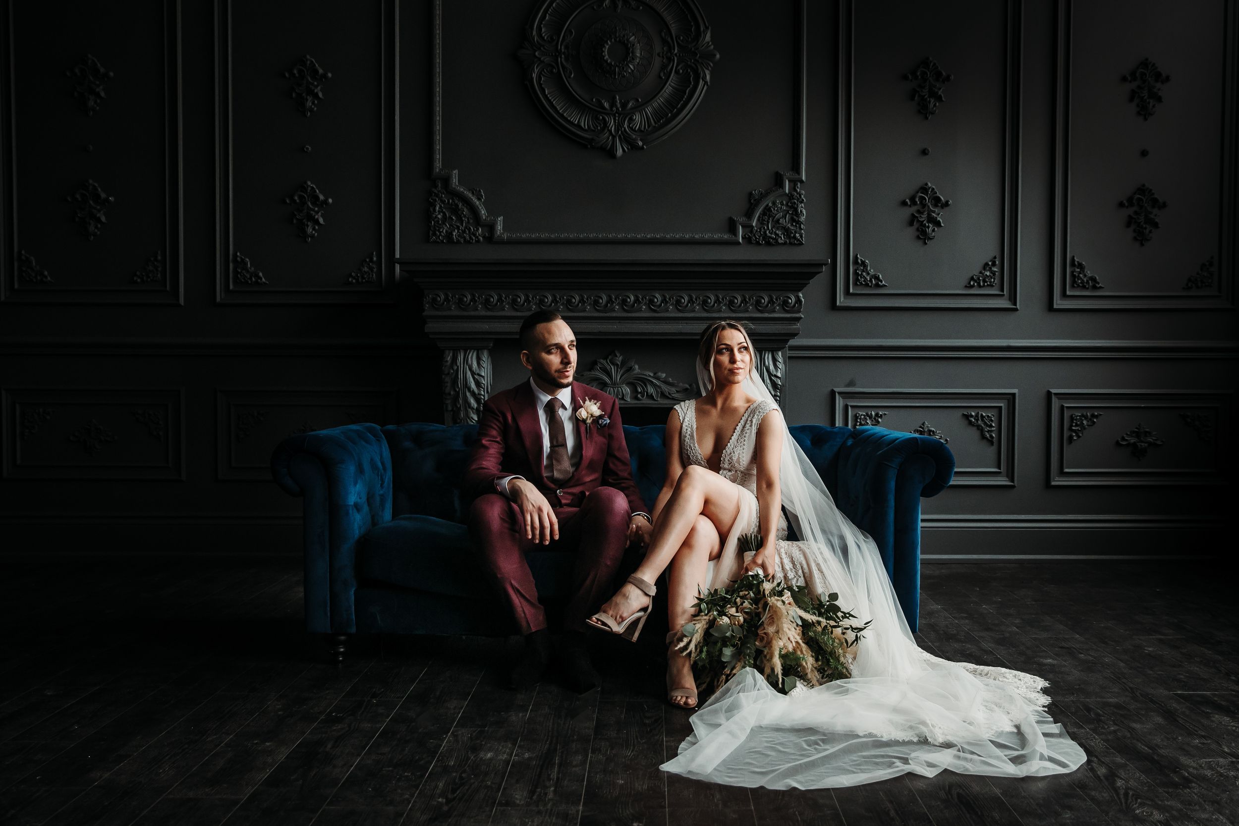 Grand Luxe Event Boutique and Mint Room Studios Toronto Wedding Photos by Shawn Van Daele