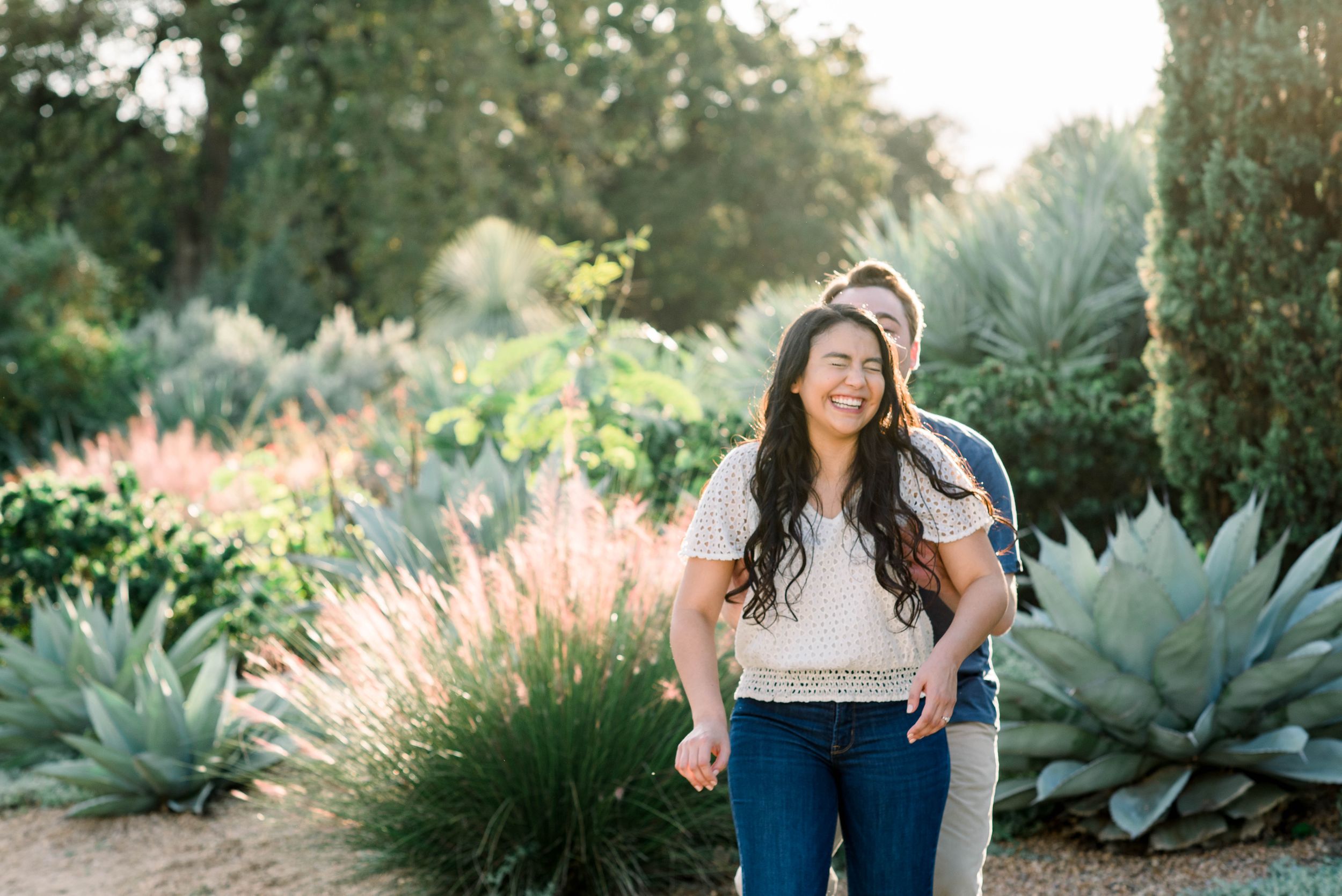Engagement Session Mcgovern Centennial Cardens Houston