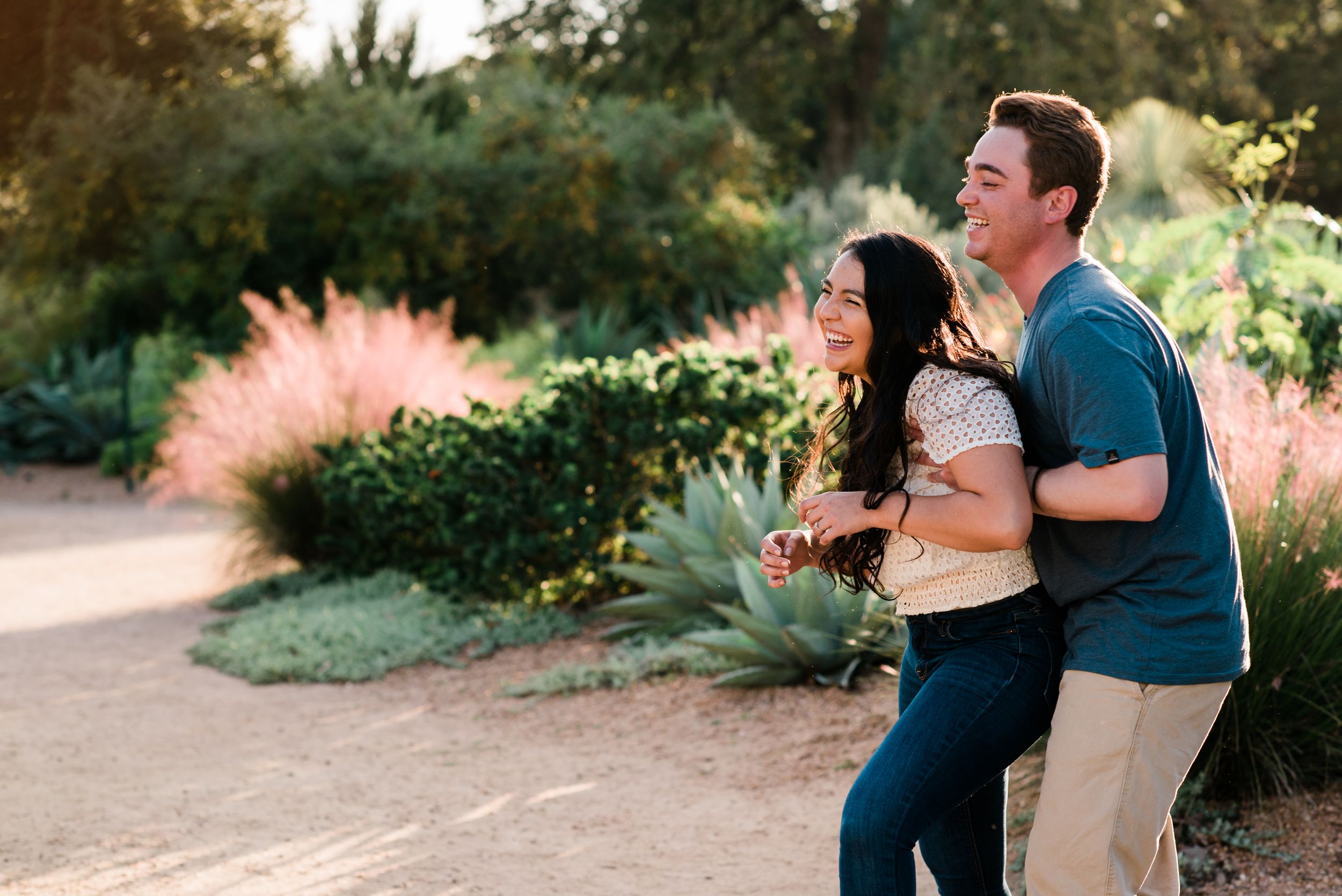 Engagement Session Mcgovern Centennial Cardens Houston