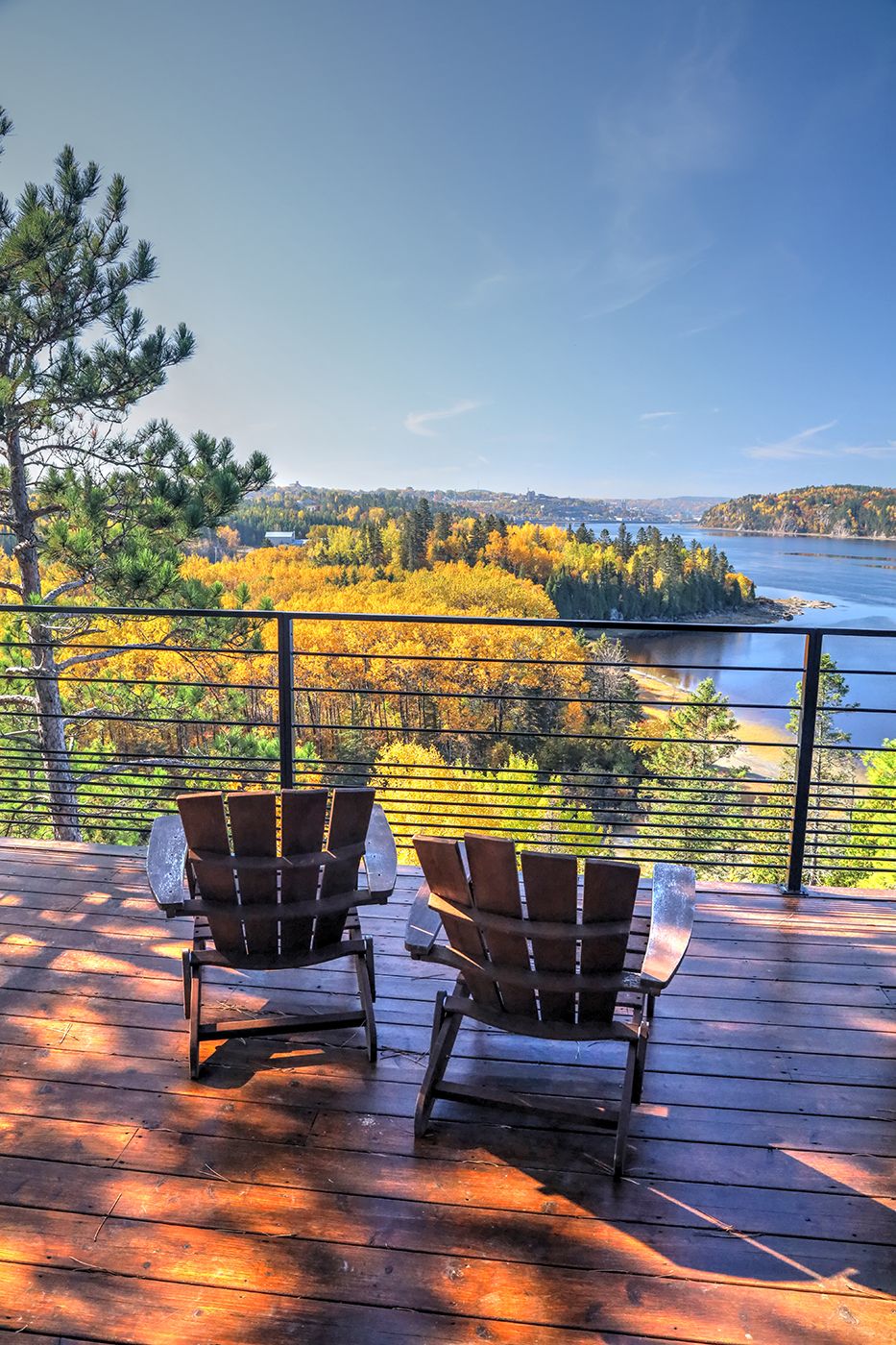 Vue sur le Saguenay