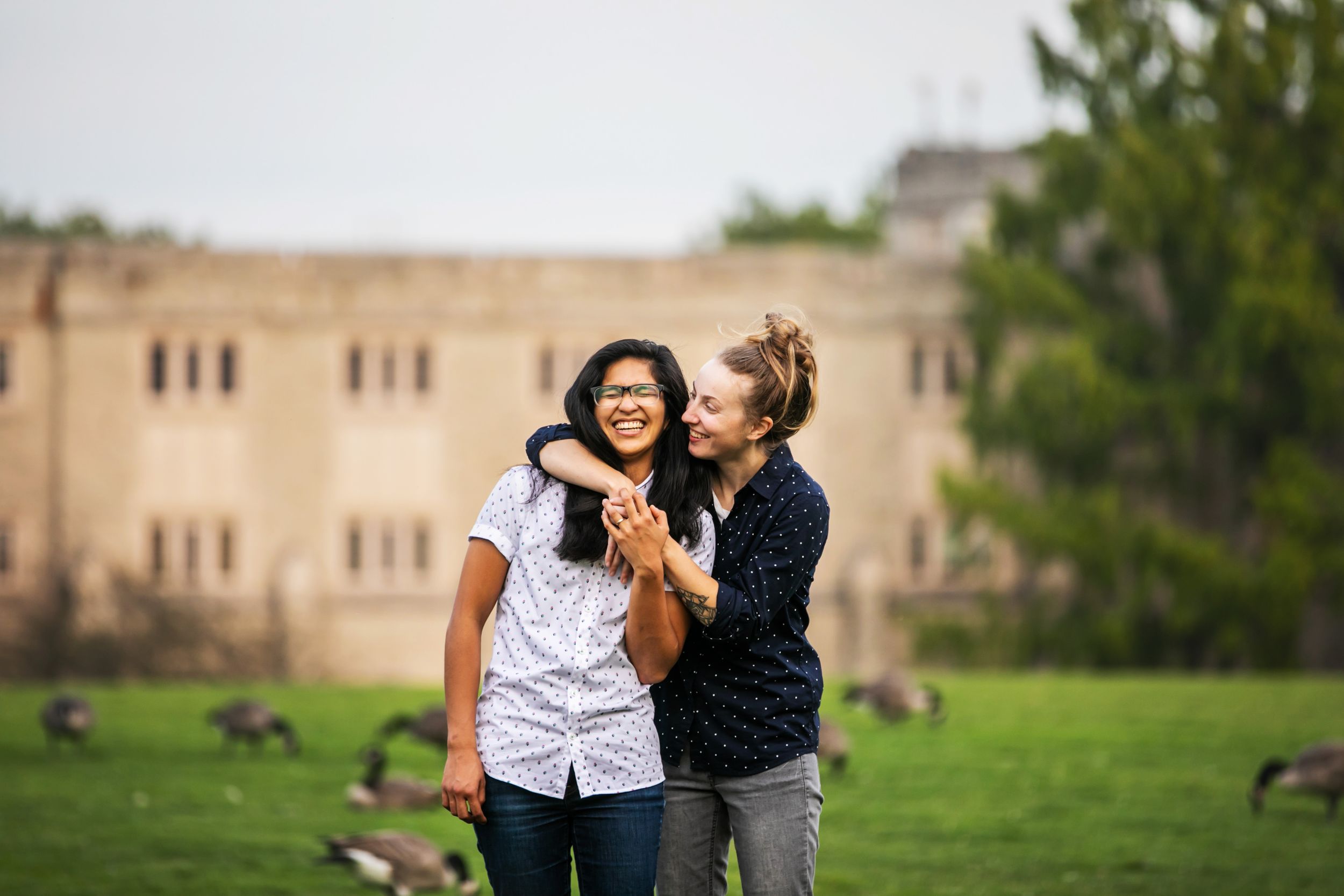 Western University UWO London Ontario Engagement Photos
