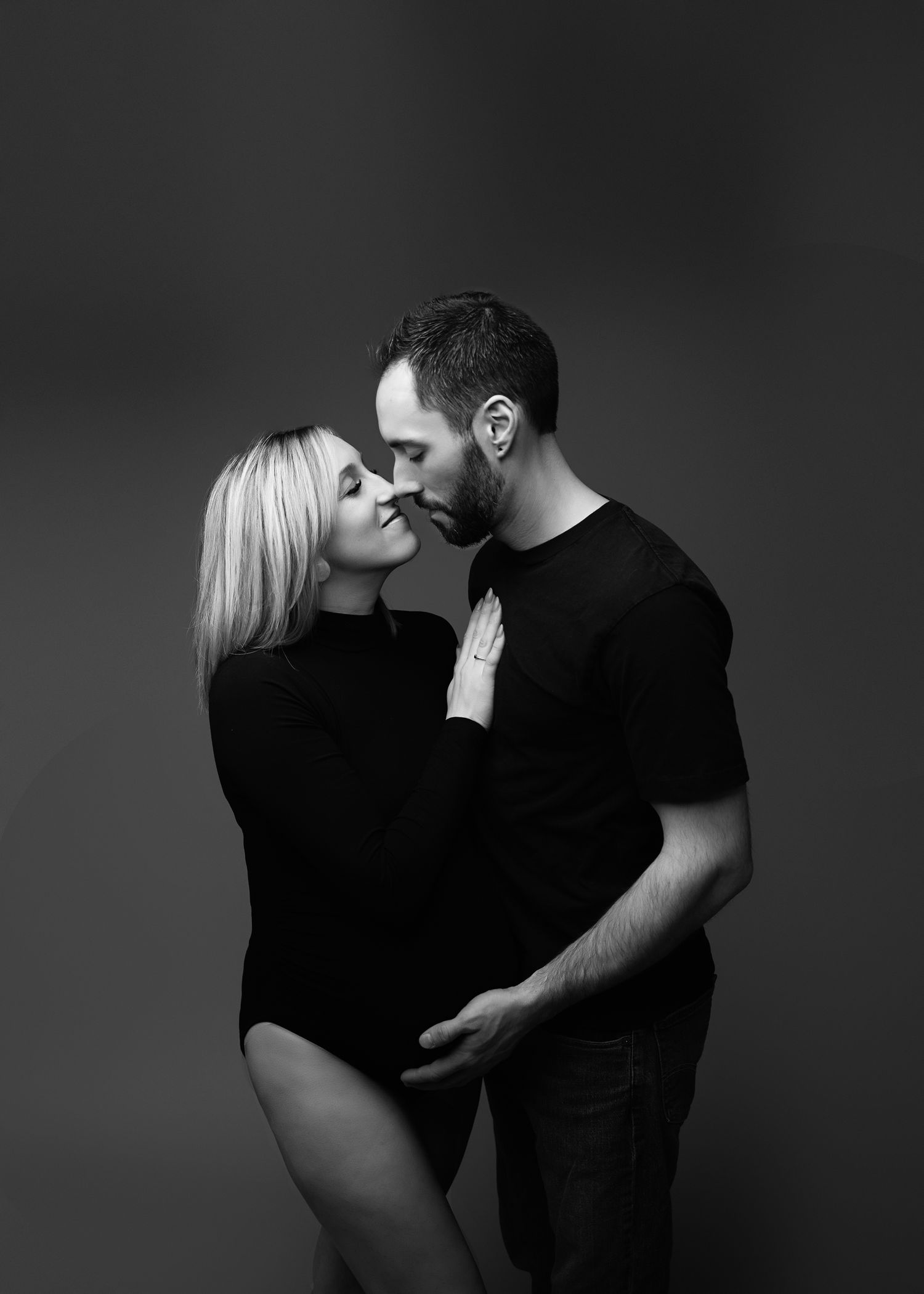 Couples Studio Maternity Photos
