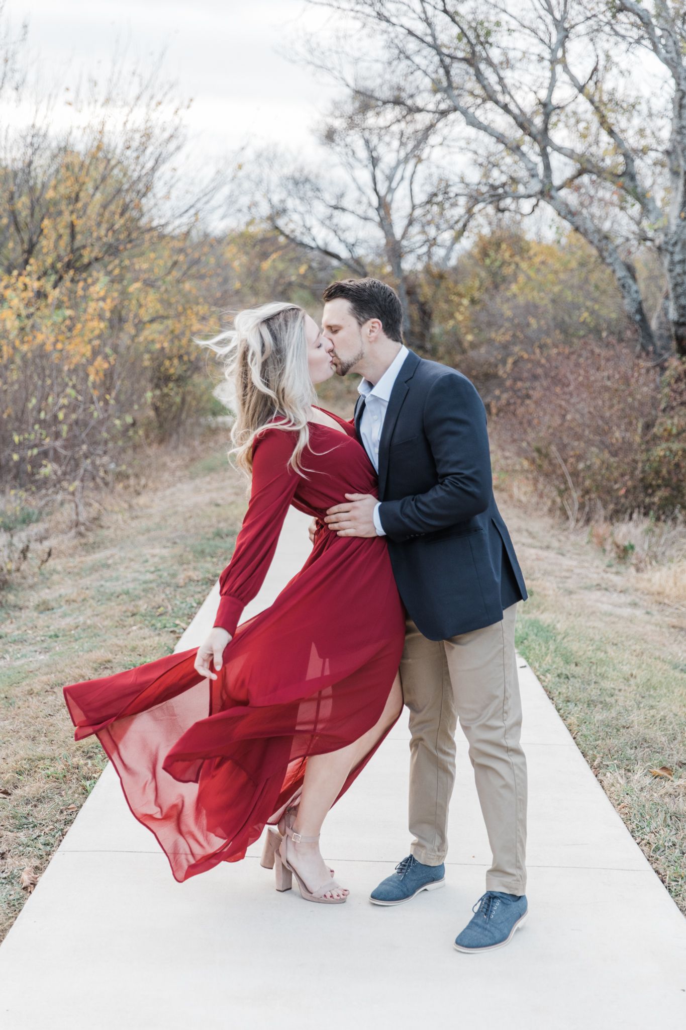 Engagement-Texas-Fall-Northwest-Community-Park