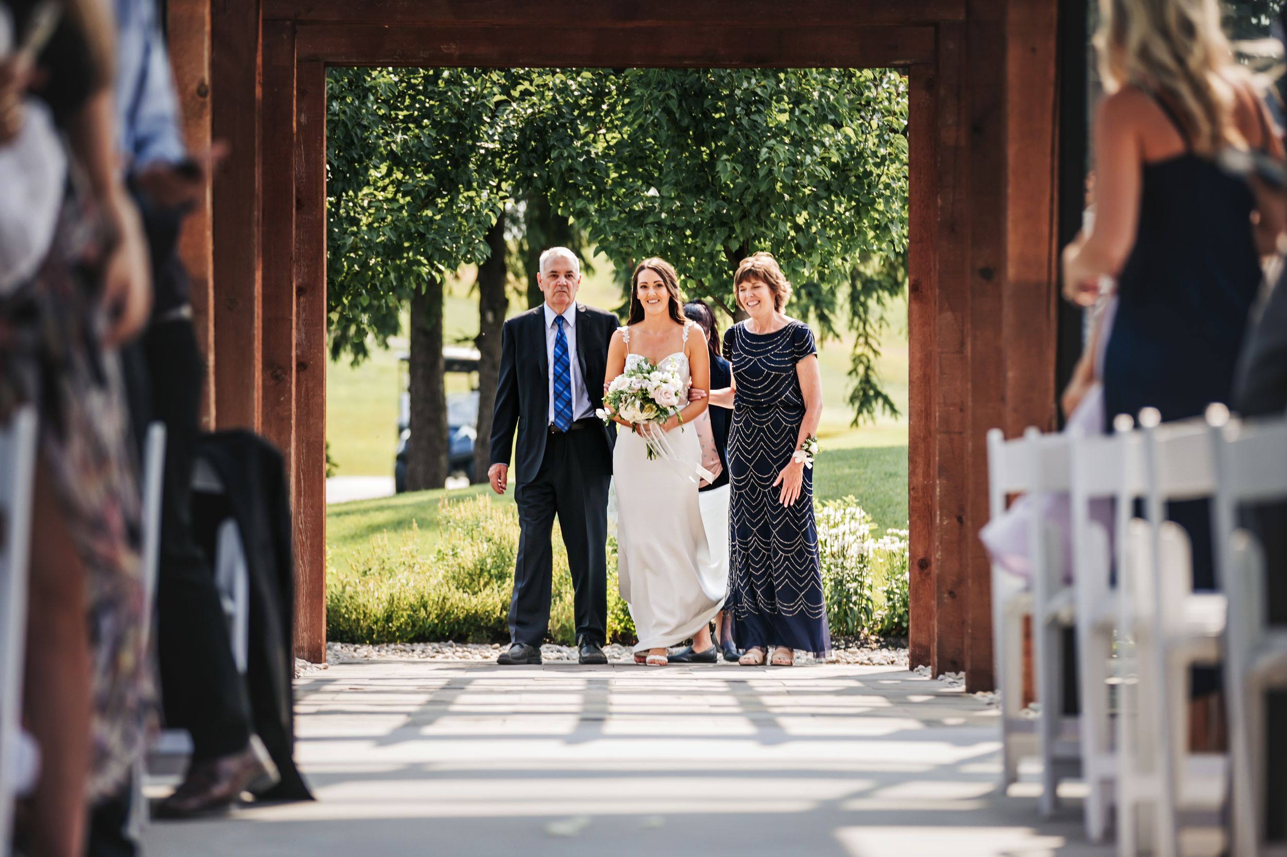 Whistle Bear Golf Club Cambridge Garden Chapel Wedding Photos