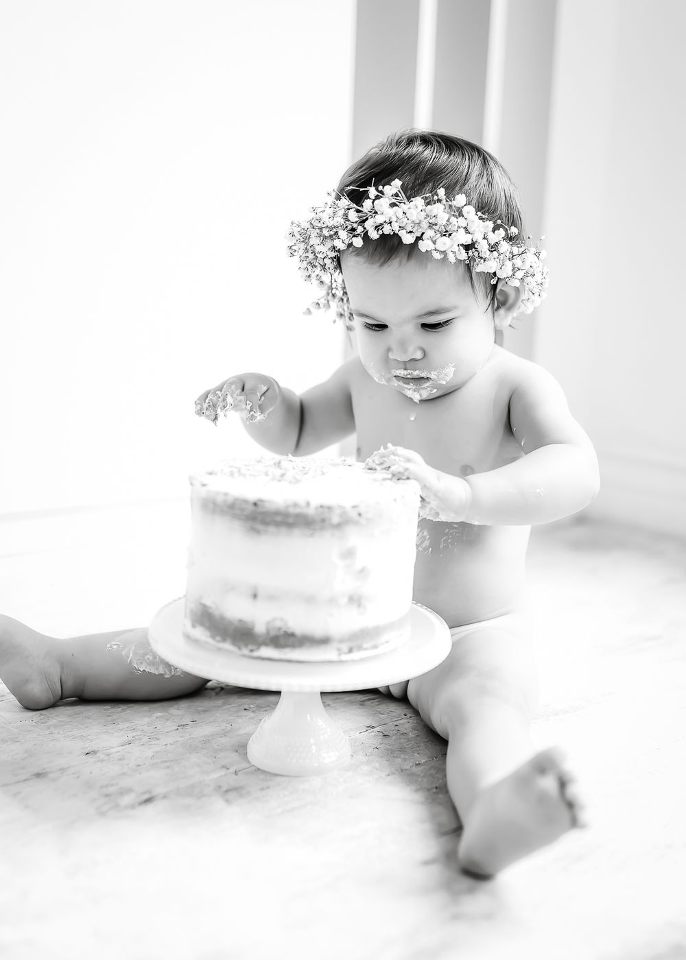 San Diego Photography Cake Smash First Birthday