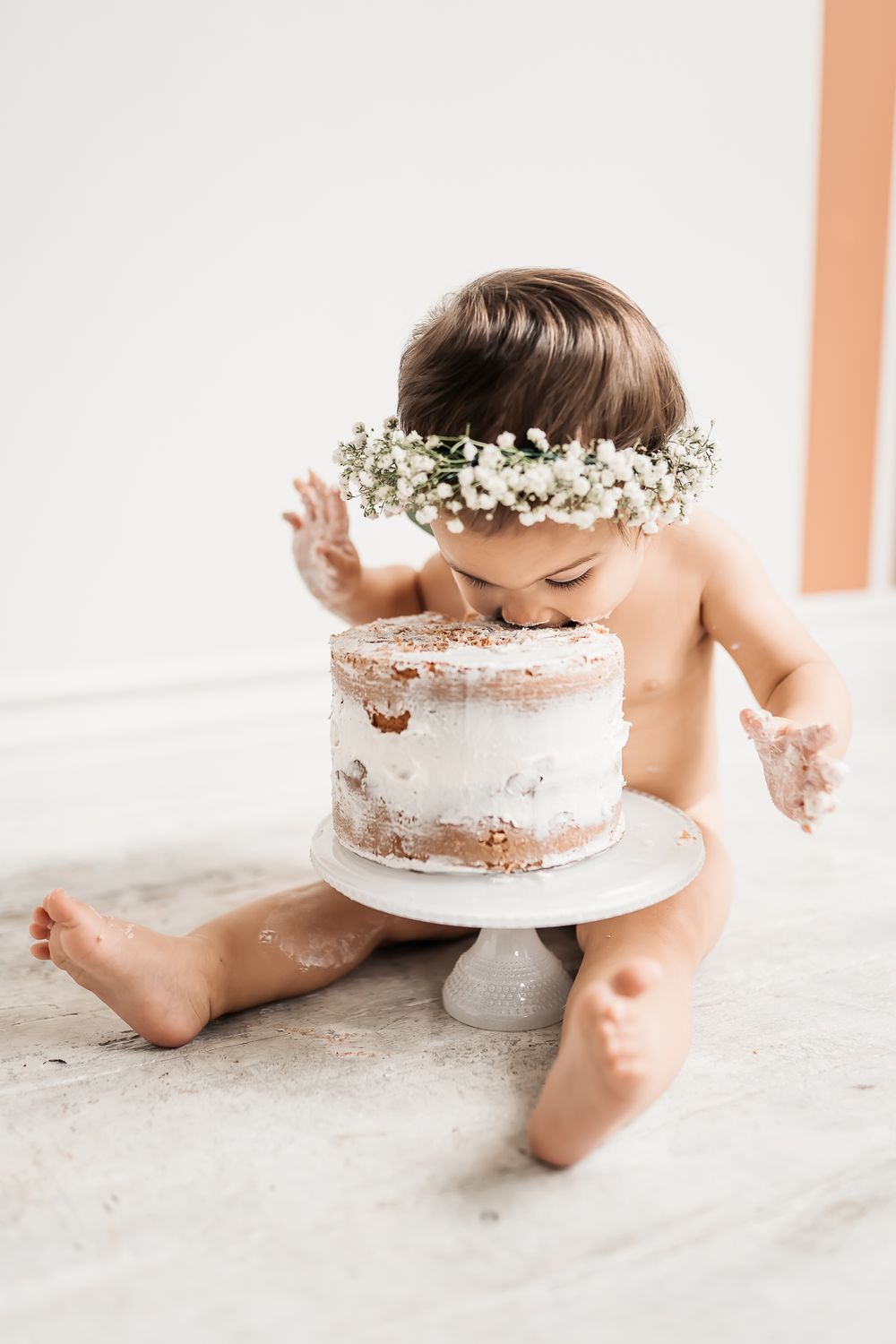 San Diego Photography Cake Smash First Birthday
