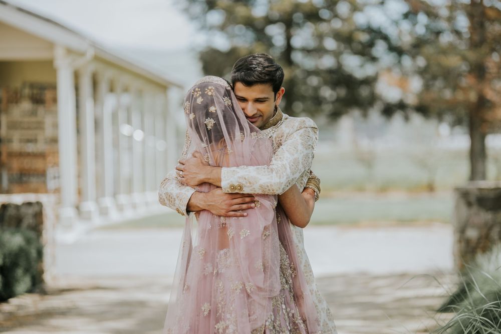 rebecca skidgle photography northen california napa wedding photographer first look bride groom romantic livermore