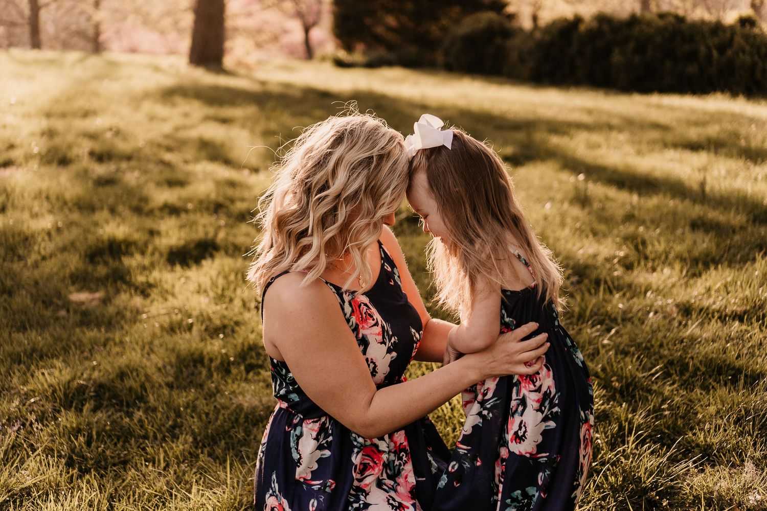 mommy and me session at queeny park st. louis mo