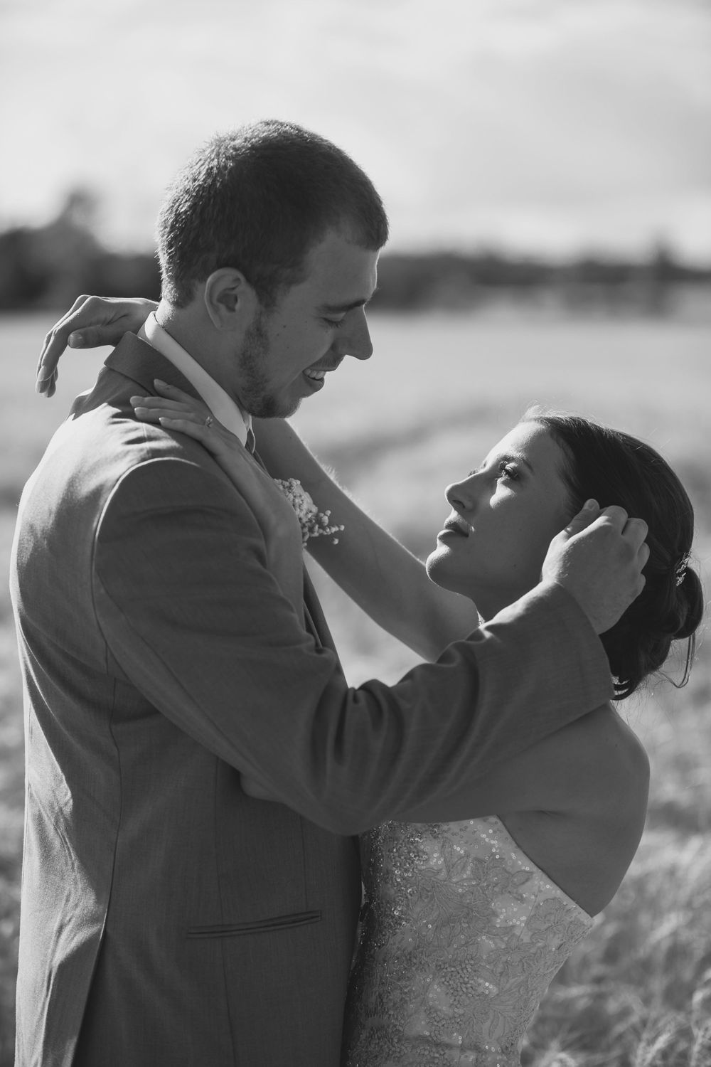 Rustic Farmhouse Backyard Wedding Photos by London Ontario Photographer Shawn Van Daele