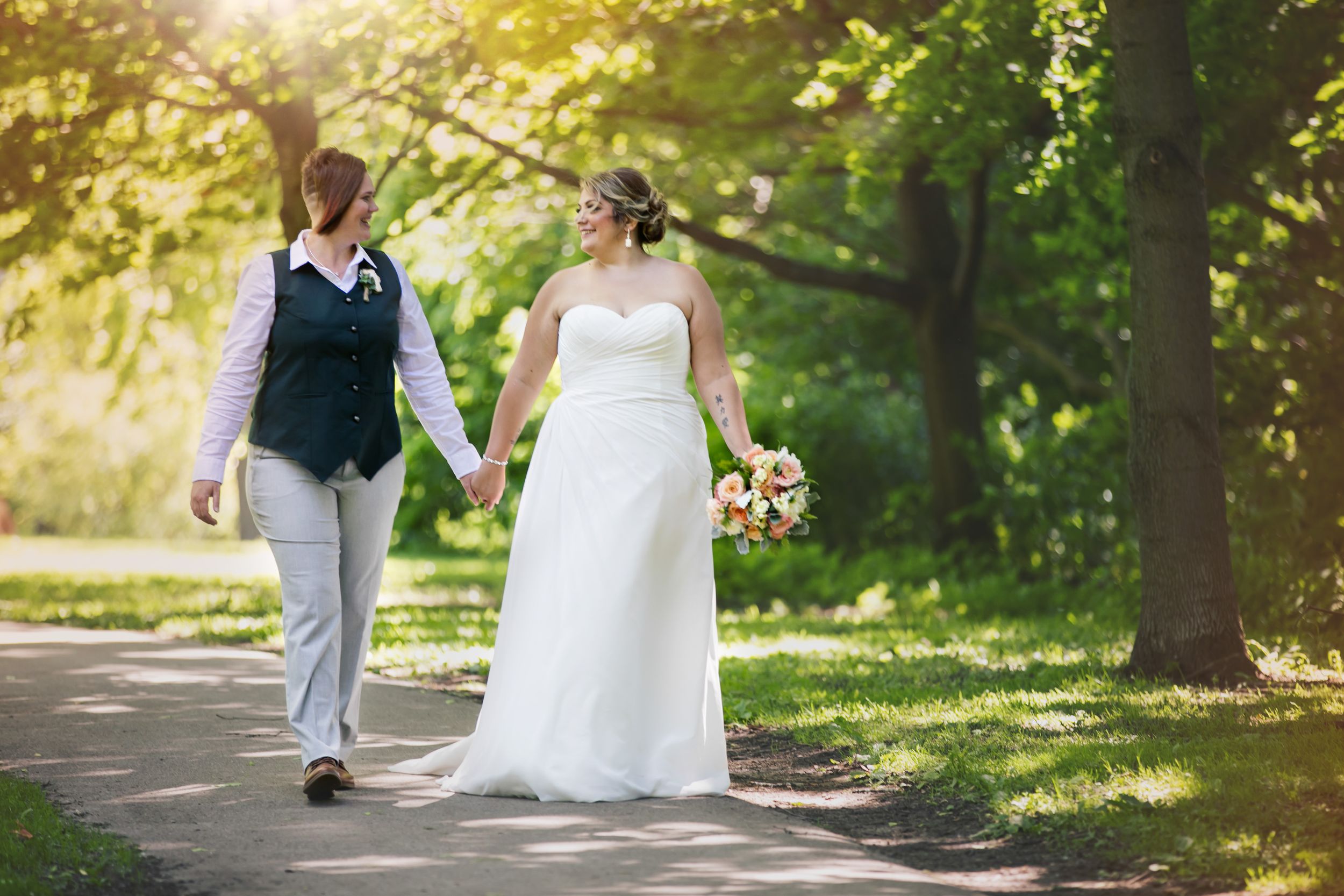 London Ontario Civic Gardens Wedding Photos