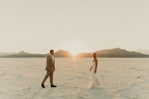Utah Bonneville Salt Flats Bridals