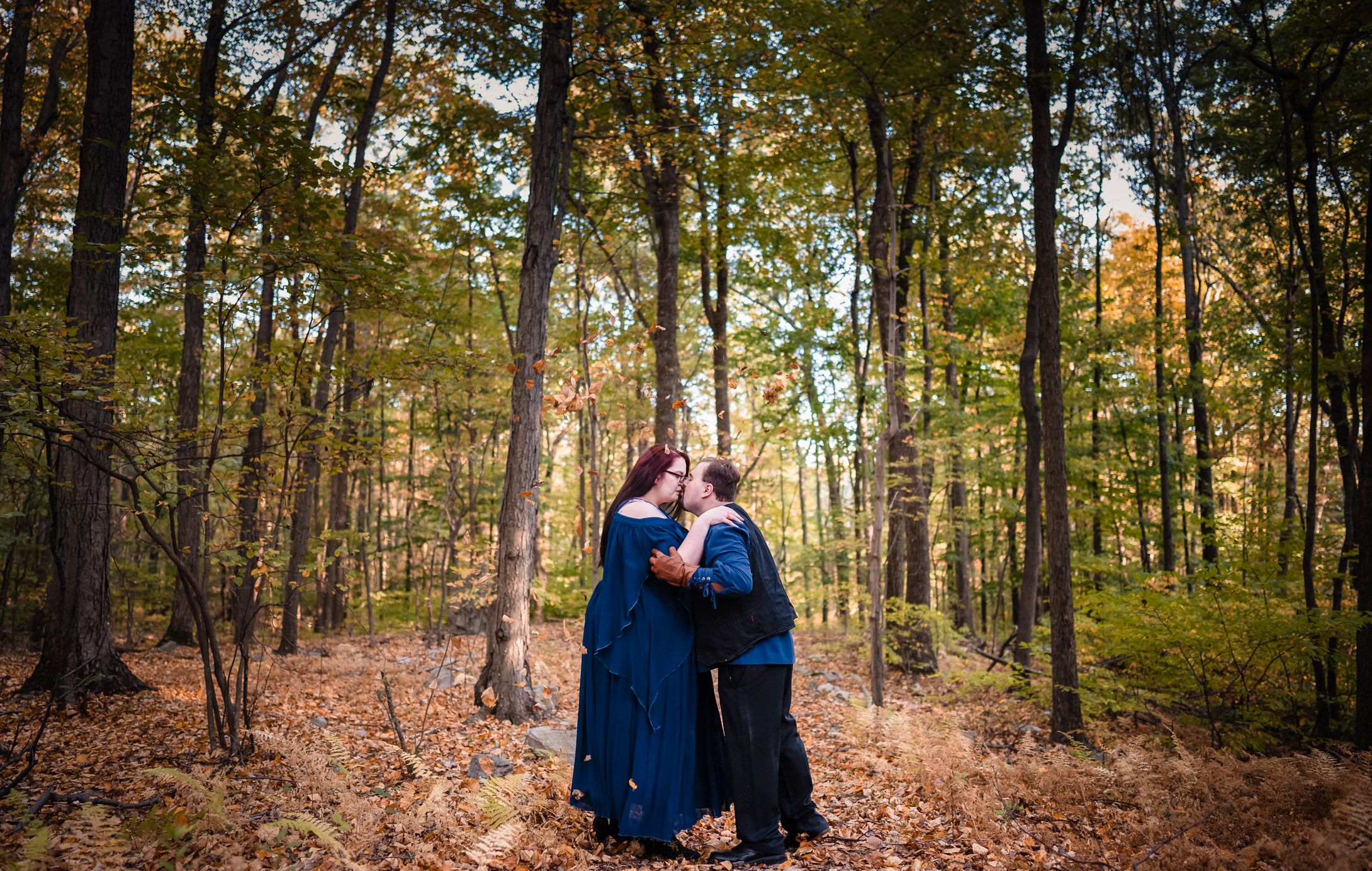Preston Christman Photography Poconos Engagement Session at Columcille Megalith Park Lehigh Valley Wedding Photographer