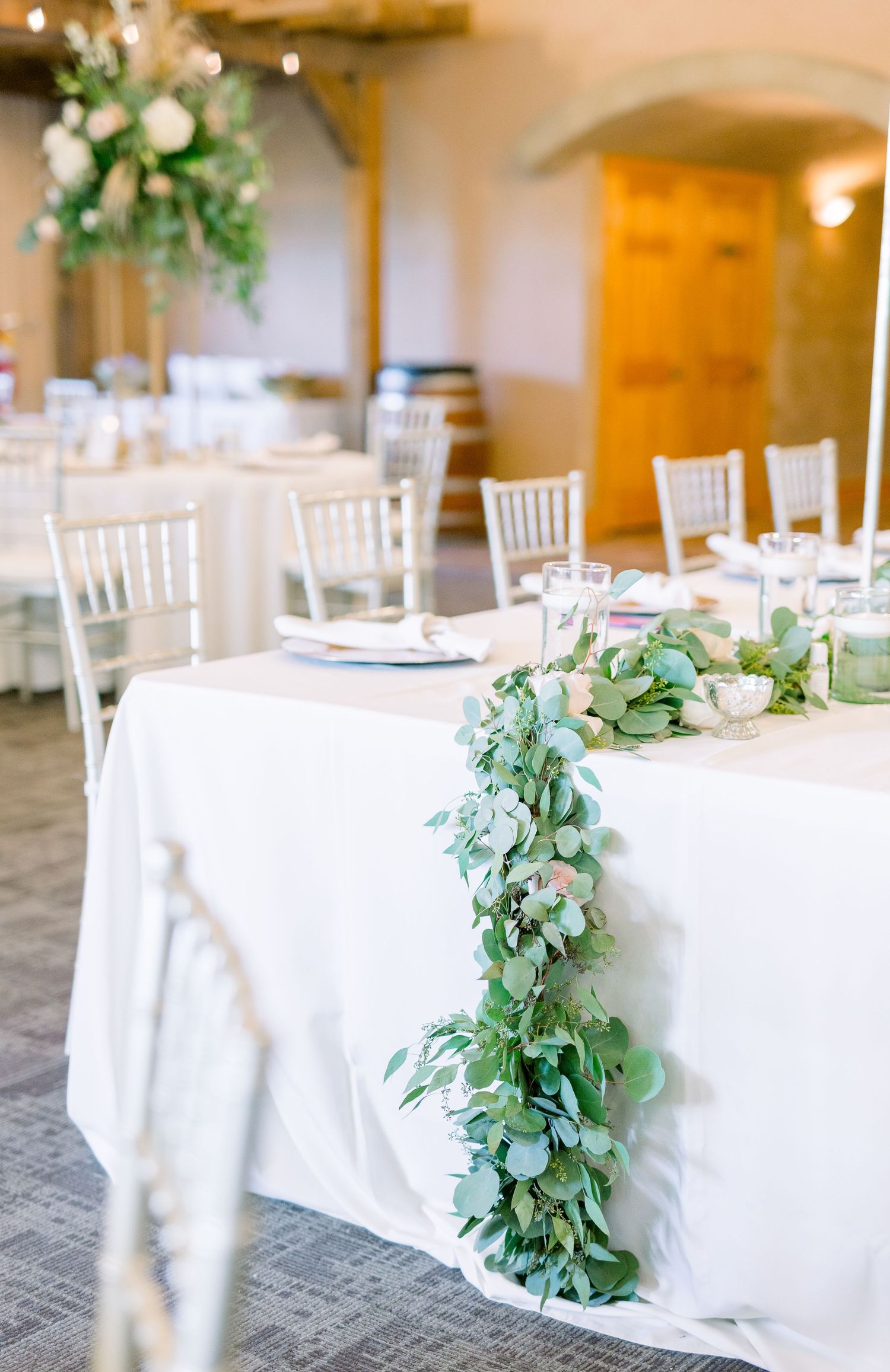 Vineyard photos with white willow events at Prairie Moon Winery wedding in Ames, Iowa