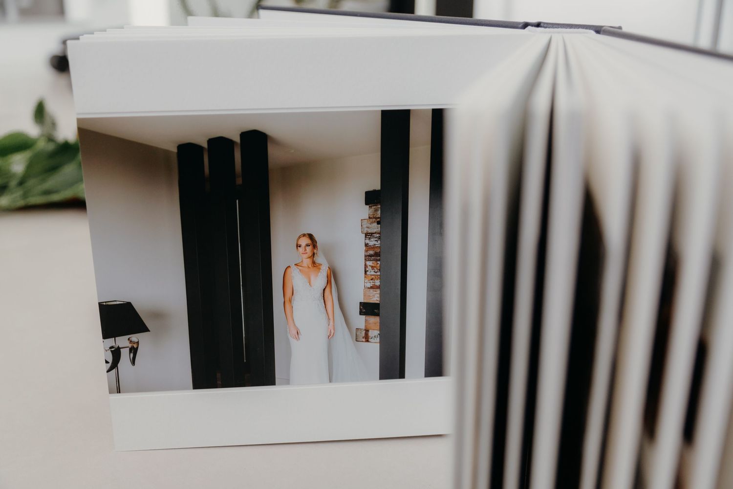 wedding album shpwing all pages