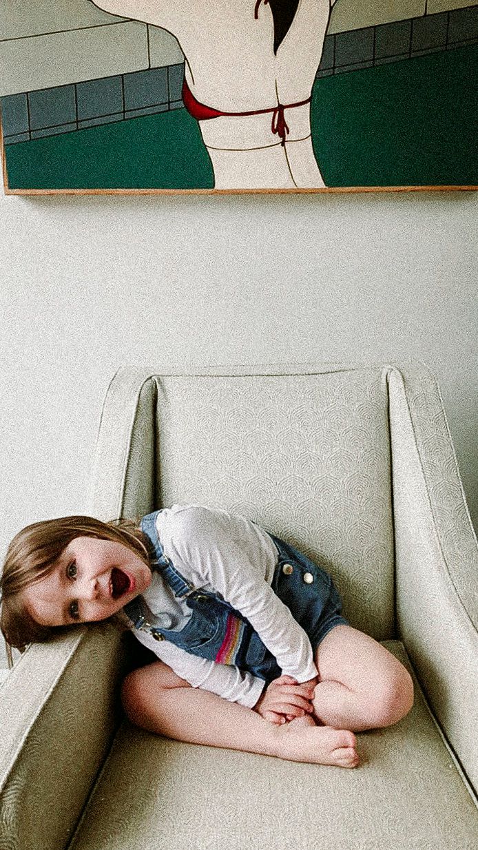 creative portraits taken through FaceTime