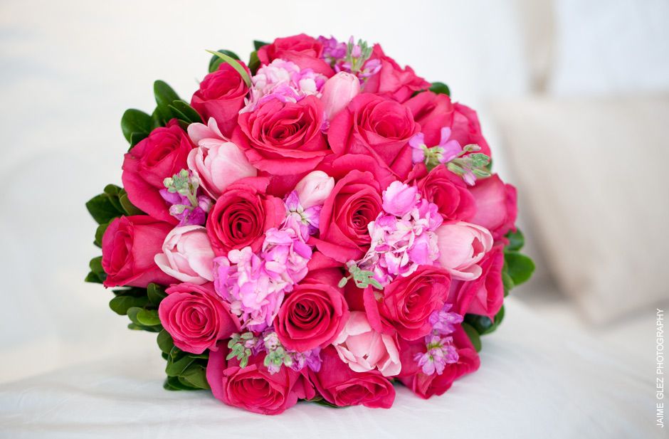 Flower bouquet at the moon palace