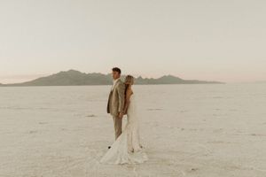 Utah Bonneville Salt Flats Bridals