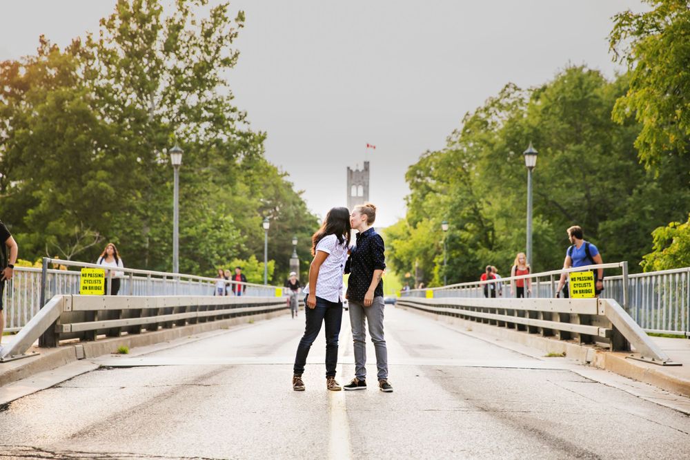 Western University UWO London Ontario Engagement Photos