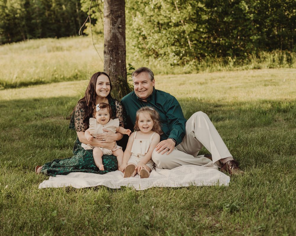 Family photos at Waterville women care