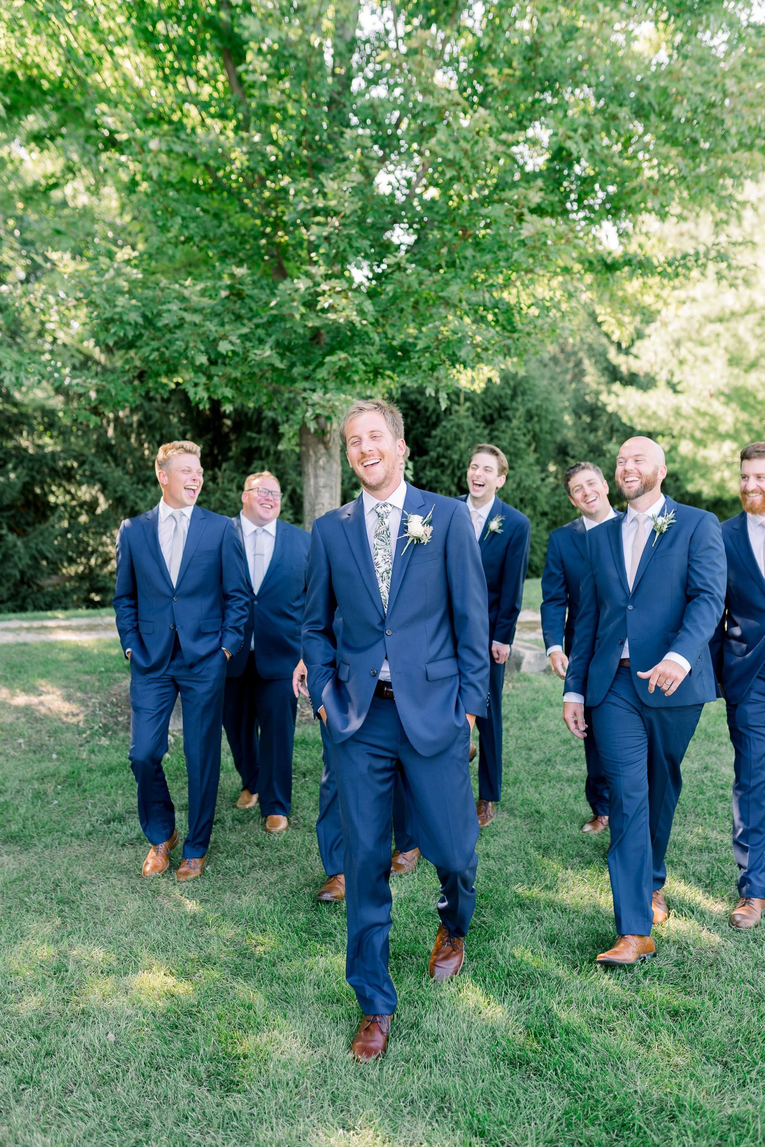 Vineyard photos with white willow events at Prairie Moon Winery wedding in Ames, Iowa