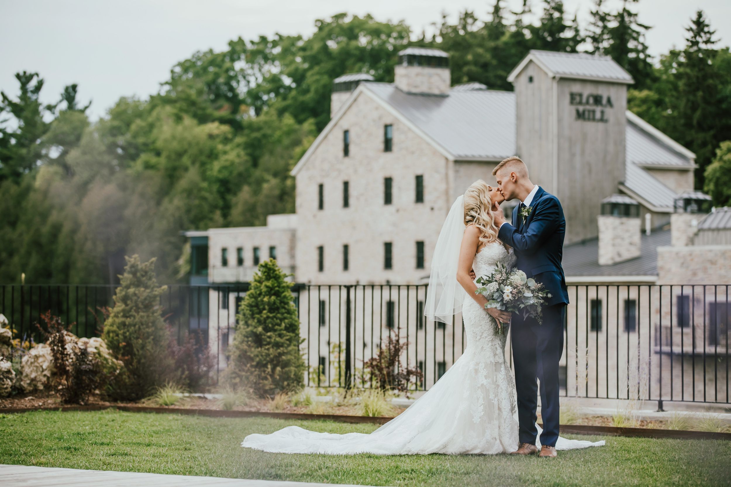 Elora Mill Wedding Photos The Foundry Irvine Room