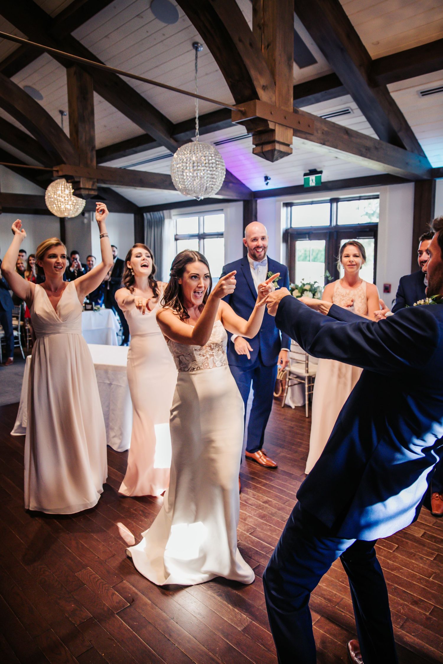 Whistle Bear Golf Club Rose Room Reception Wedding Photos