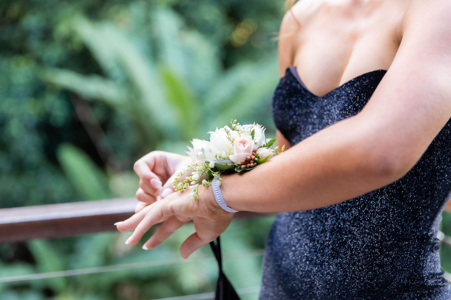 highschool formal corsage