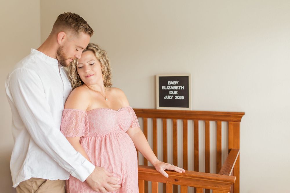 In-home maternity photography near Keller, TX