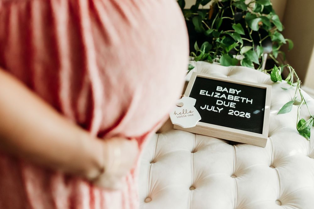 In-home maternity photography near Keller, TX