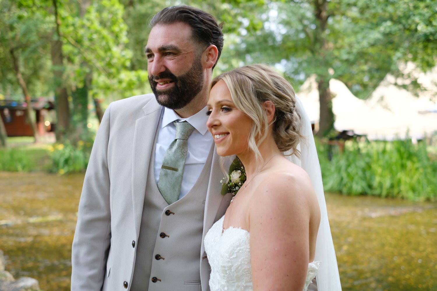 Bride and groom