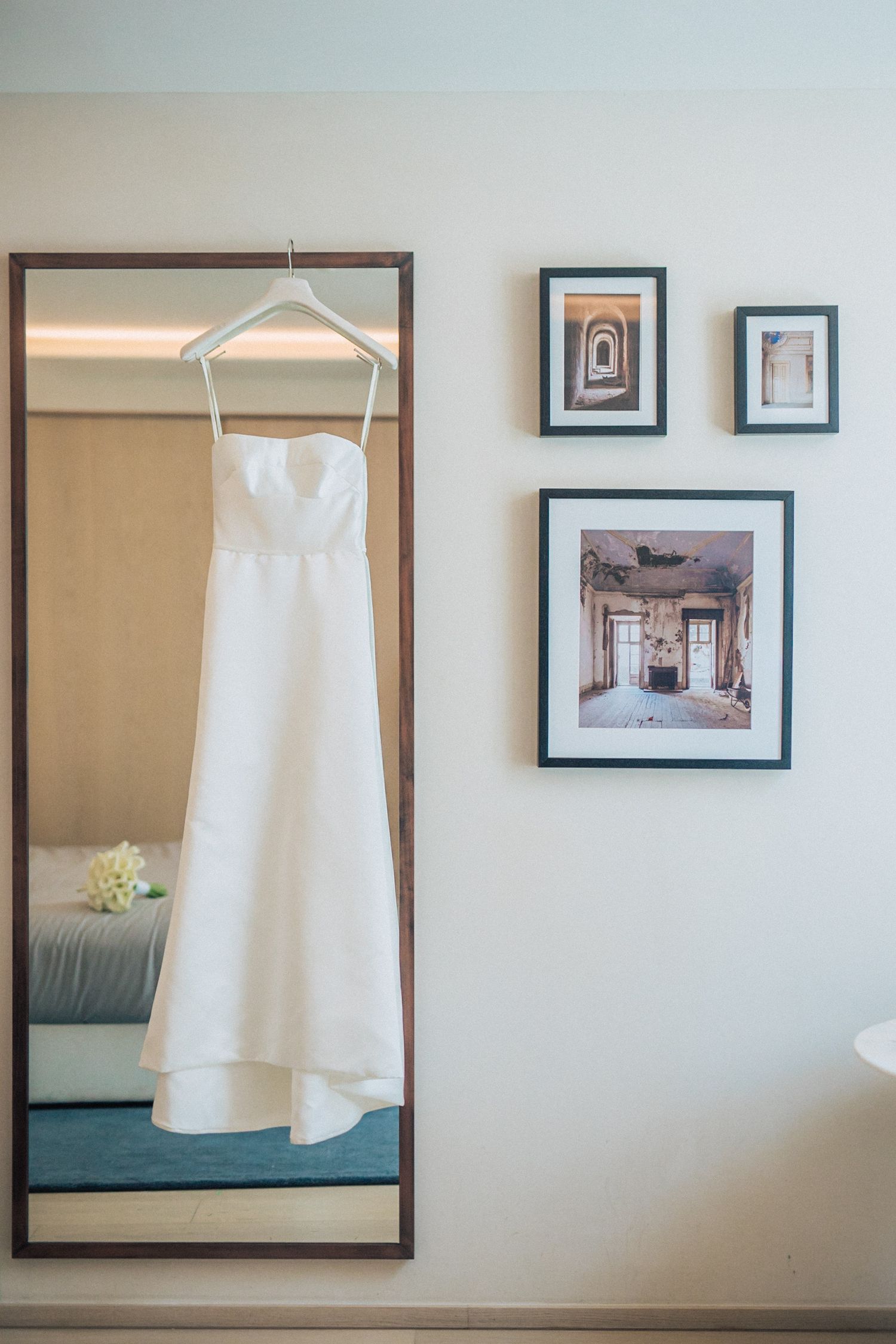 Romantic French destination wedding in Portugal — captured with cinematic flair at The One Hotel. By Regina Wedding Photographer Lisbon