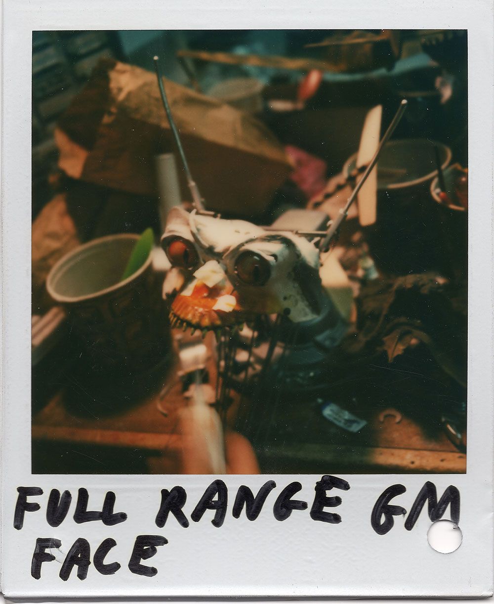 Animatronic Gremlin puppets being made