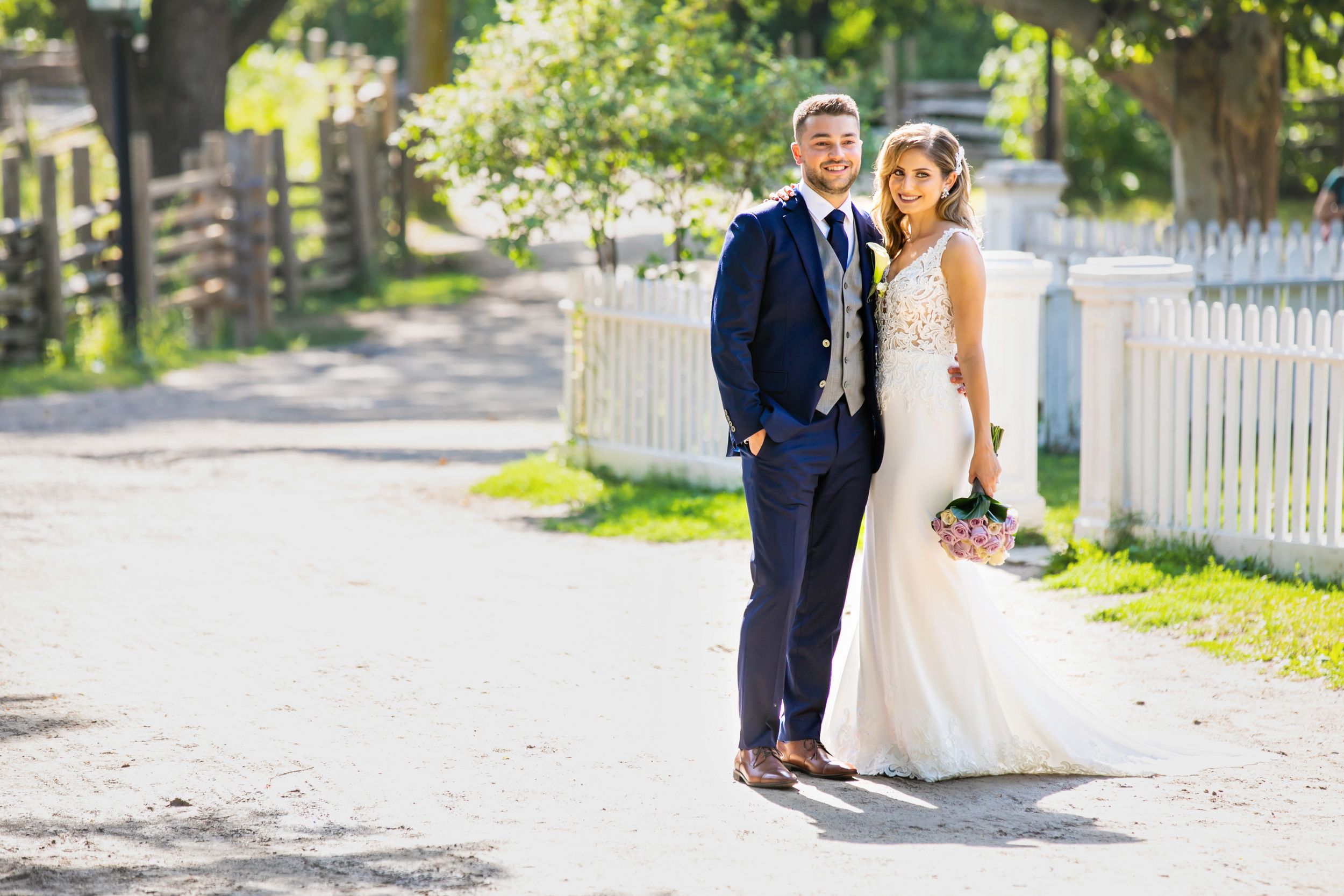 Black Creek Pioneer Village Wedding Photos Paramount Event Space by Shawn Van Daele