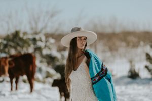 Western Boho Bride | The Roaming Coyote, West Texas Photographer