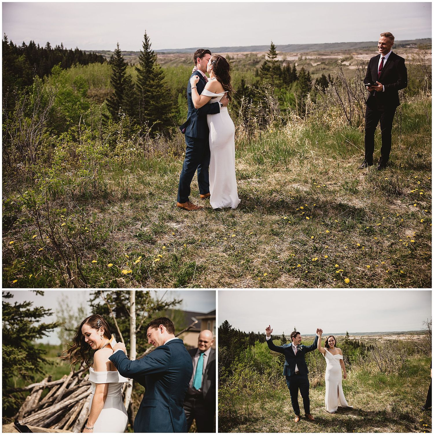 I still do calgary covid bride wedding photographer