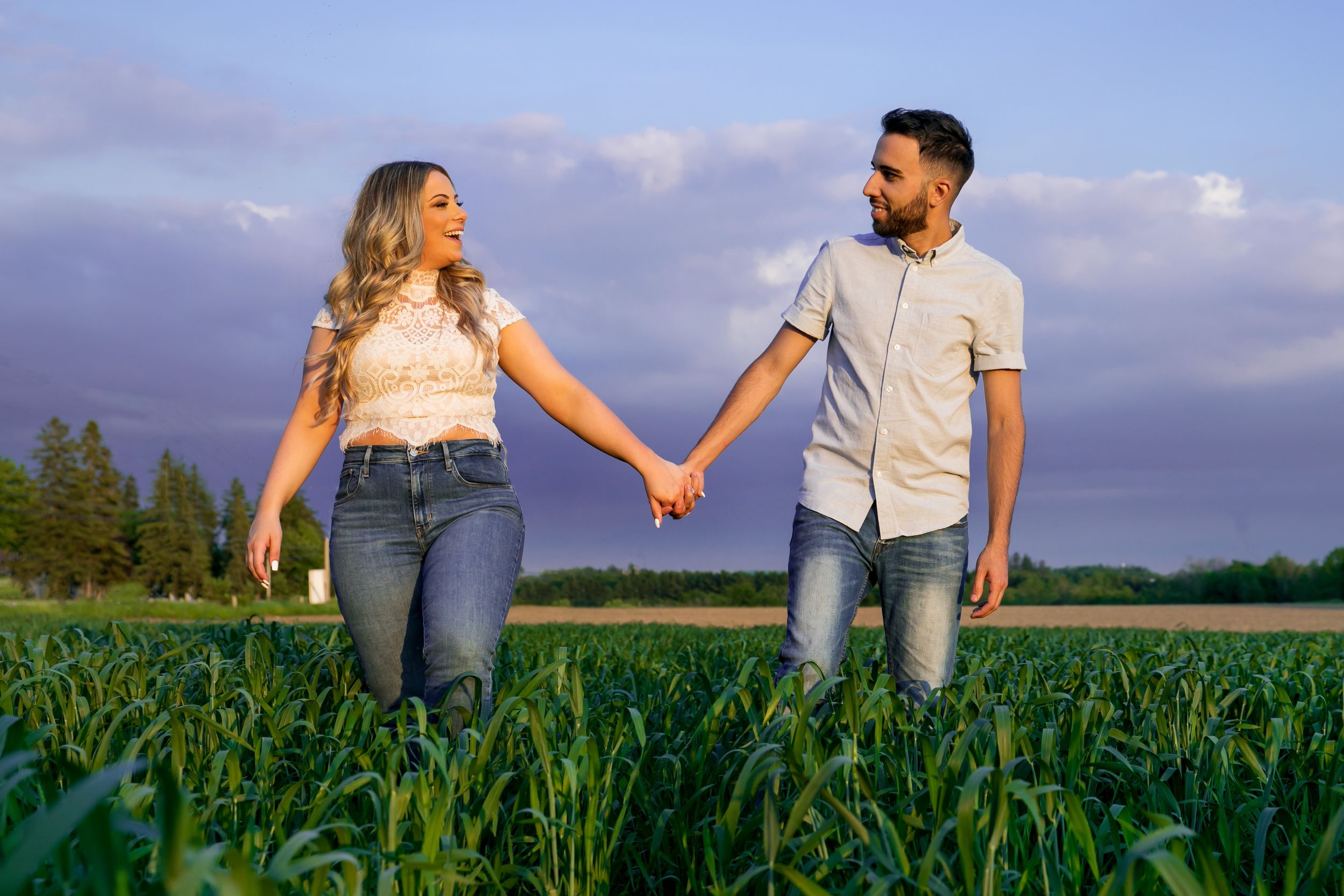 Elora Gorge Ontario Spring Summer Engagement Photos by Shawn Van Daele