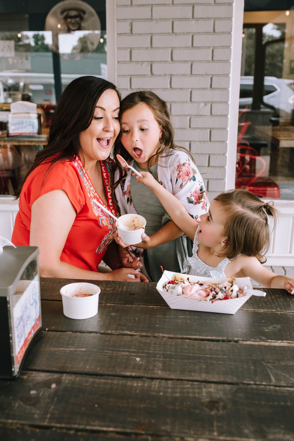 Ice Cream Banana Split Photography Mommy and Me Pleasant View Tn