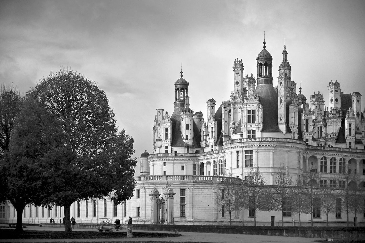 Le château de Chambord vu depuis l'Est / Région Centre Val de Loire